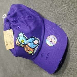 NWT Muka pin teddy bear hat #b723